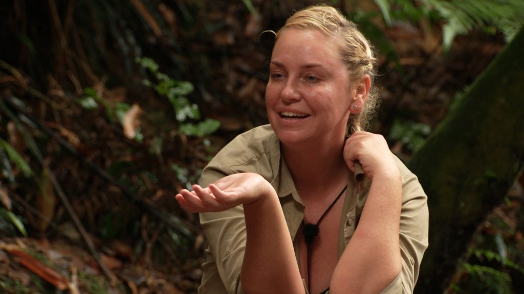 Josie Gibson in the I'm A Celebrity 2023 jungle