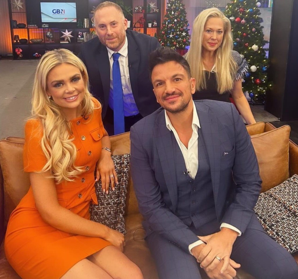 Peter Andre, Ellie Costello on GB News