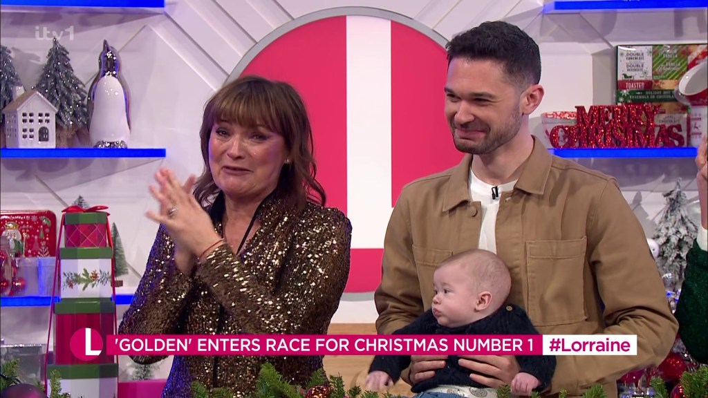 Lorraine Kelly bursts into tears over emotional Christmas tribute to late ITV producer