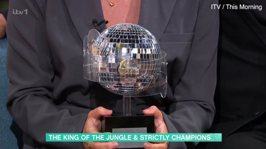 Strictly winner Ellie Leach reveals what actually happens to the Glitterball trophy