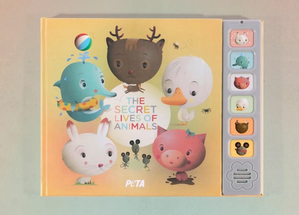 Peta's nursery rhyme animal rights book
