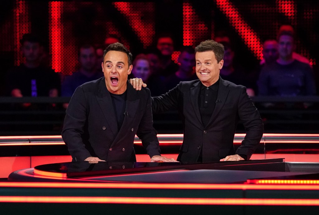 Ant McPartlin and Declan Donnelly on ITV's Limitless Win