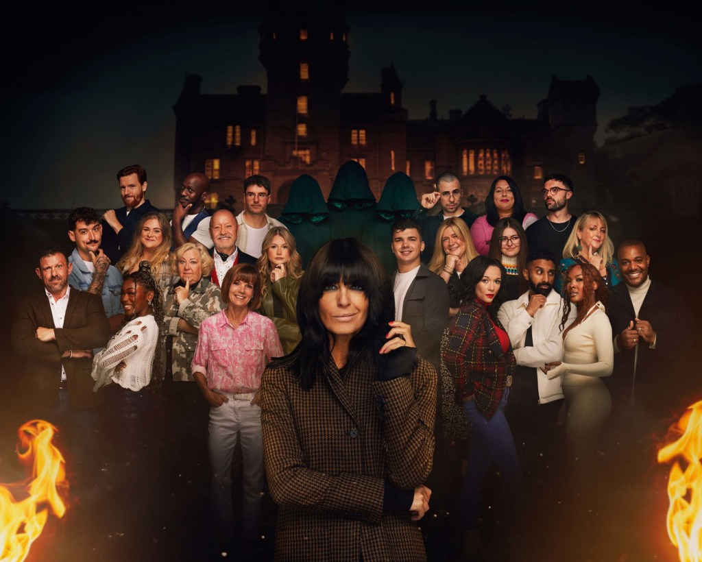 The cast of The Traitors season 2 and Claudia Winkleman