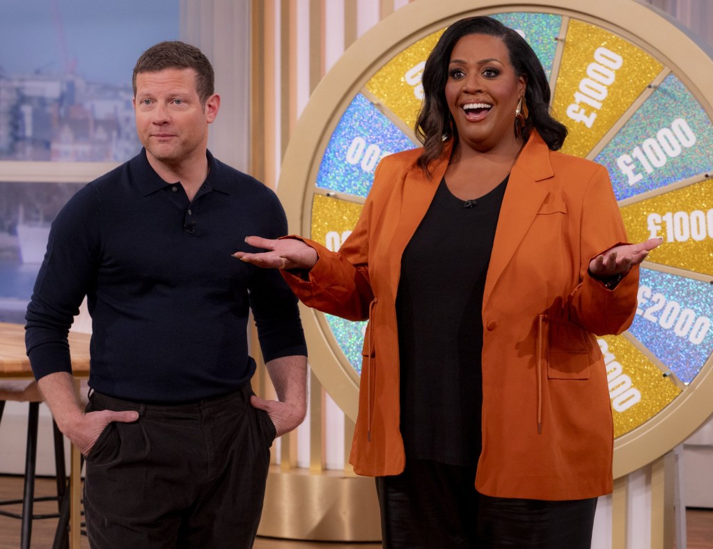 Dermot O'Leary and Alison Hammond.