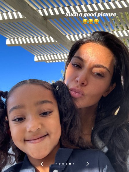 North West posts rare unedited photos of Kim Kardashian on TikTok