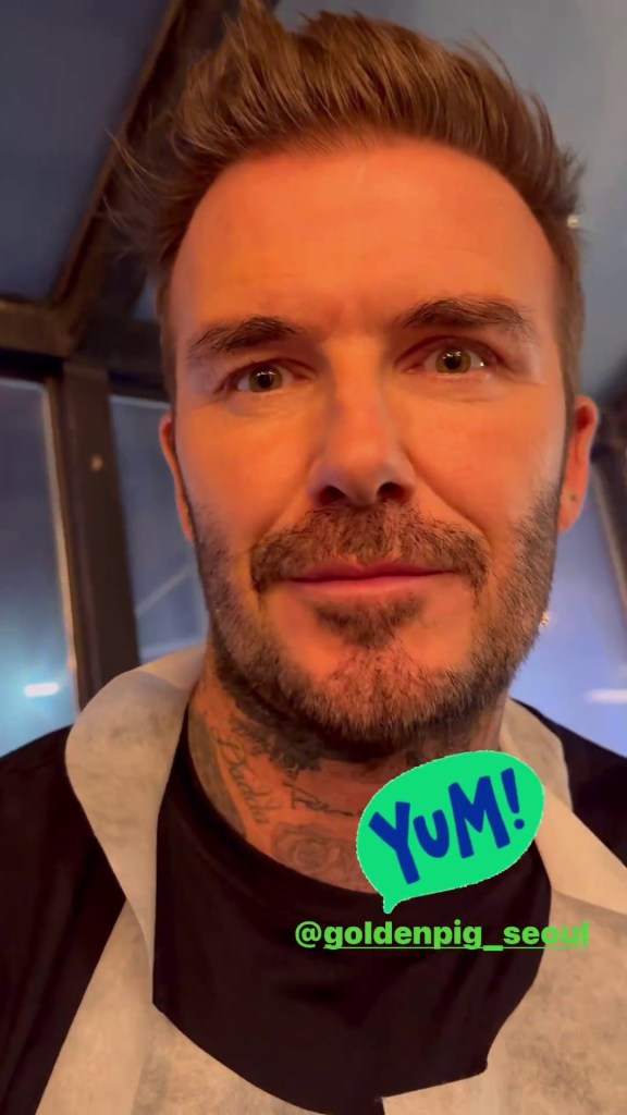 David Beckham Instagram