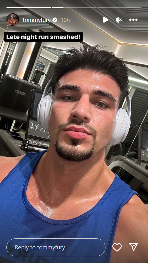 Tommy Fury's new facial hair