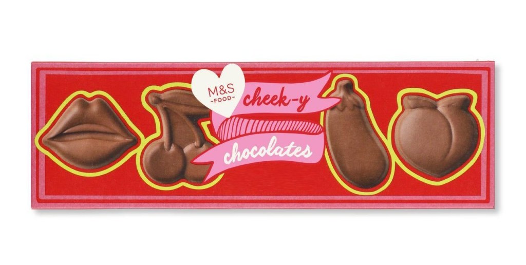 The M&S cheek-y chocolate