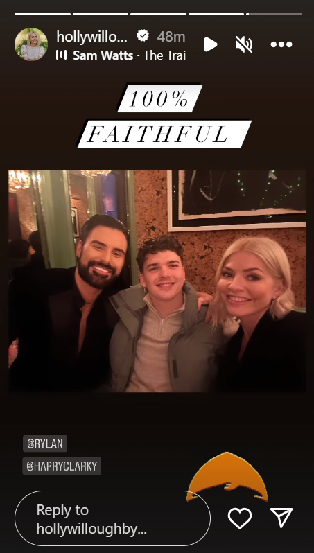  Holly Willoughby and Rylan Clark 