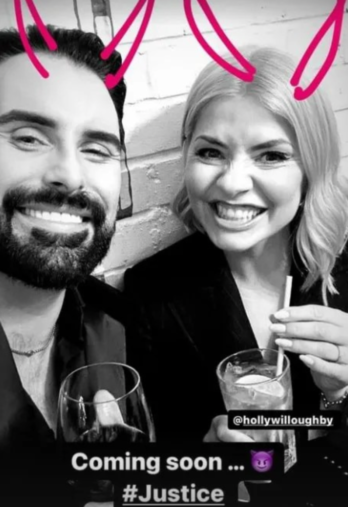  Holly Willoughby and Rylan Clark 