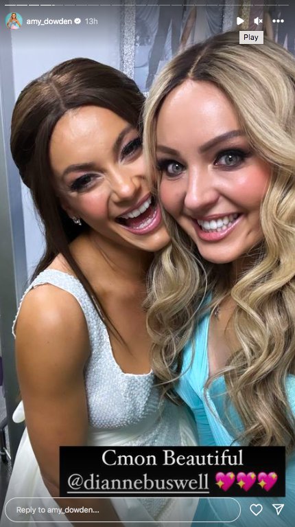 Amy Dowden posts sweet snaps with her Strictly co-stars behind the scenes as she returns for the final amid her breast cancer battle