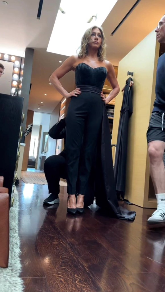 Jennifer Aniston walk-in wardrobe