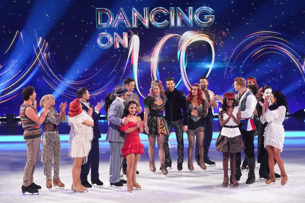 Contestants and pro skaters 'Dancing on Ice' TV Show, Series 16 