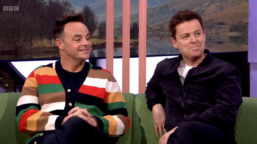 Ant and Dec on The One Show
