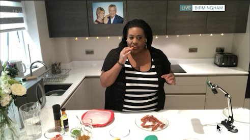 Alison Hammond in old home