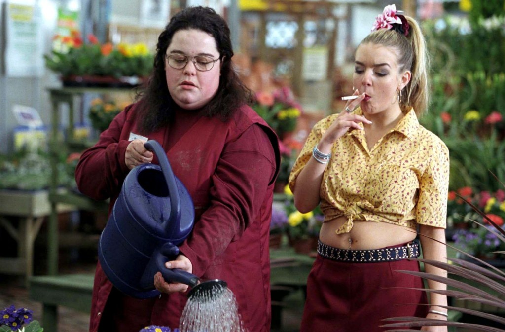 Lisa Riley and Sheridan Smith in Fat Friends.