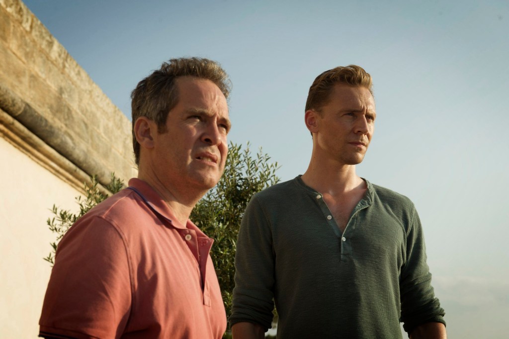 Tom Hollander and Tom Hiddleston in The Night Manager