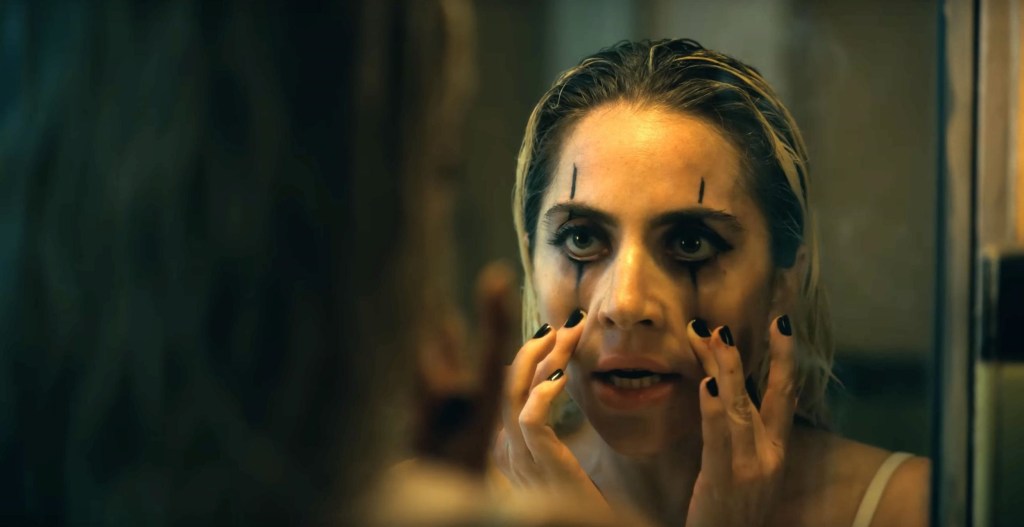Lady Gaga's Harley Quinn meets Joaquin Phoenix's Joker 