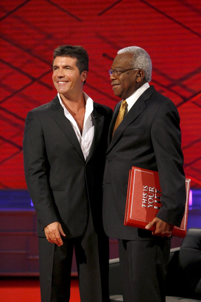 'This Is Your Life' TV - 2007 - Sir Trevor McDonald and Simon Cowell
